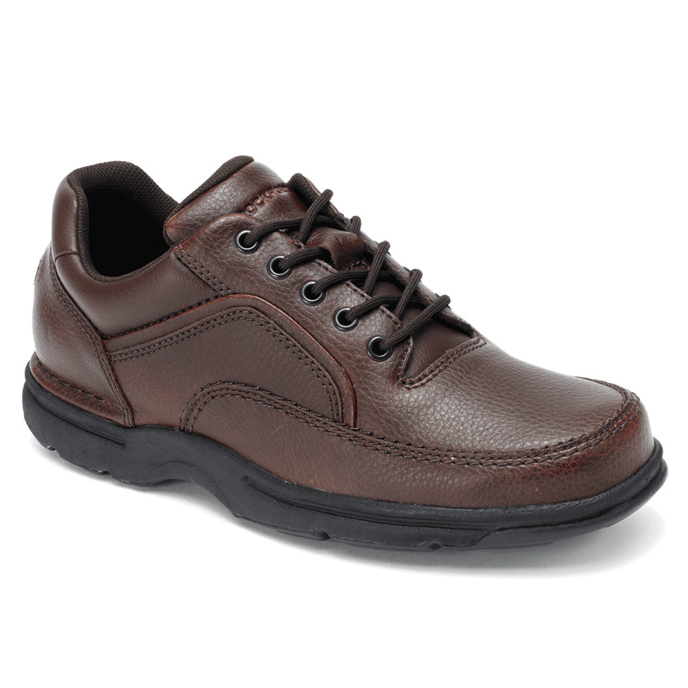 Rockport Mens Ridgefield Eureka - Sneakers Brown - GZU537290